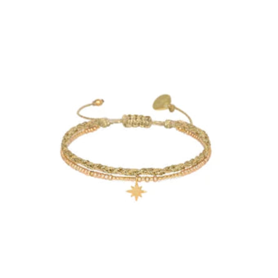 mishap Mishky North Star Bracelet - Gold