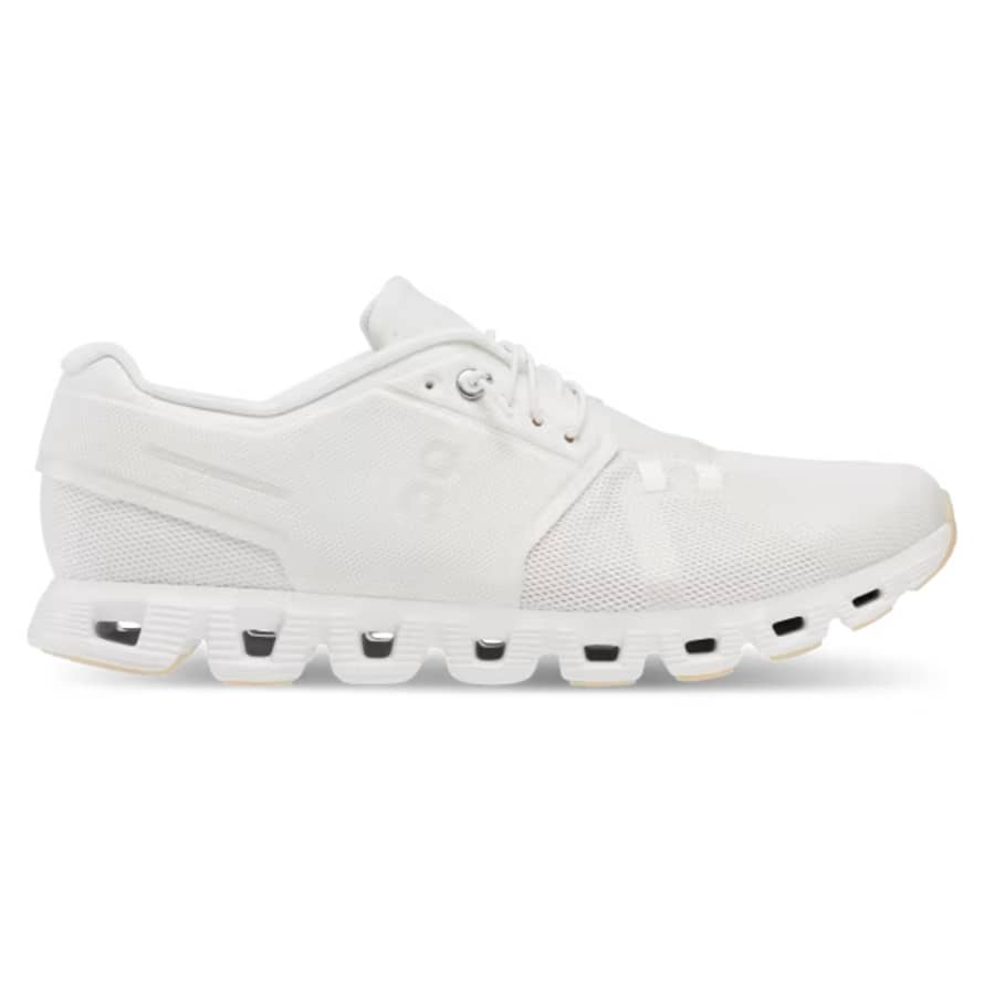 ON Running Cloud 5 Trainers - Undyed White