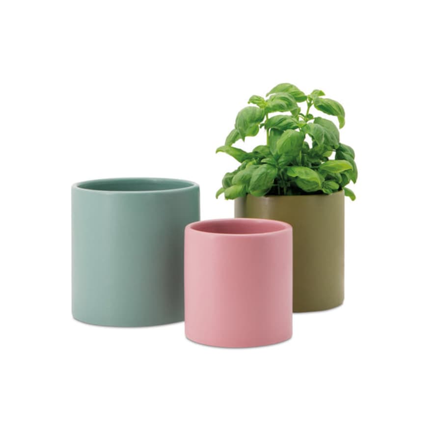 Remember Set Of 3 Plant Pots - Turin
