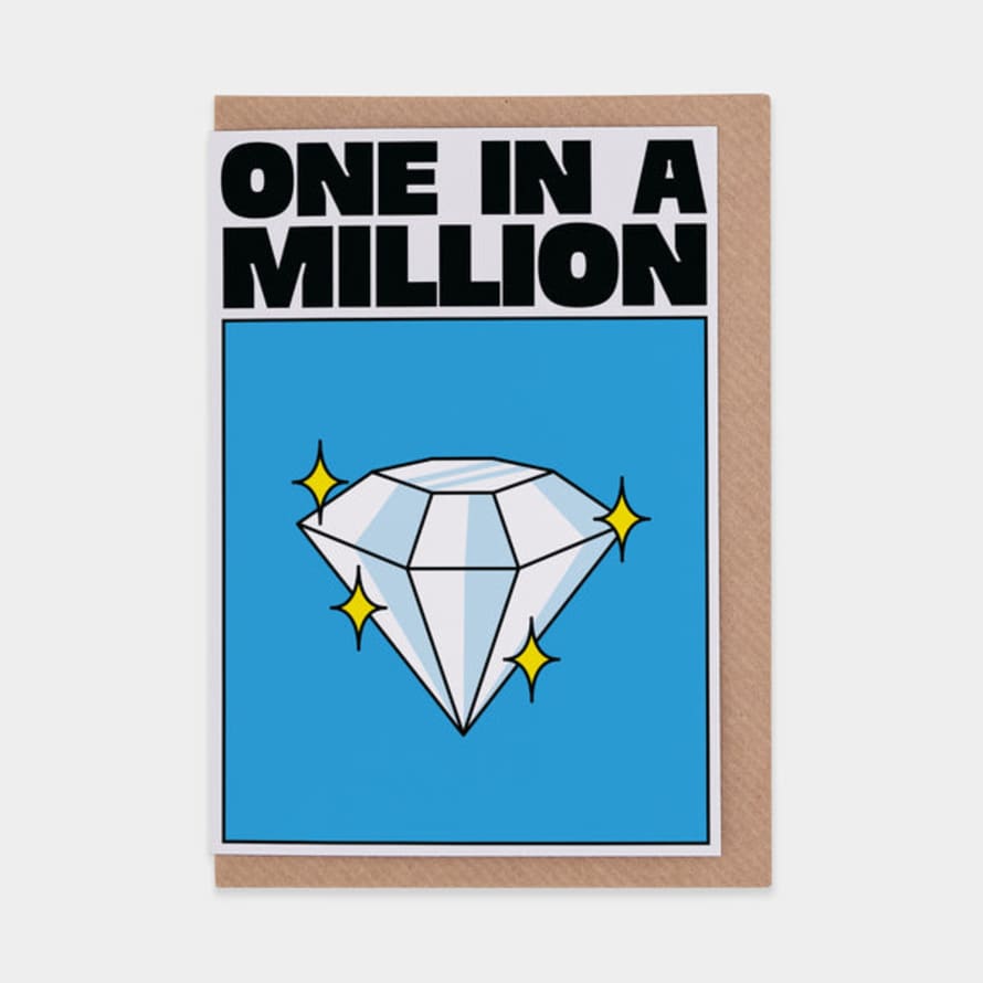 Luke Type One In A Million Greetings Card