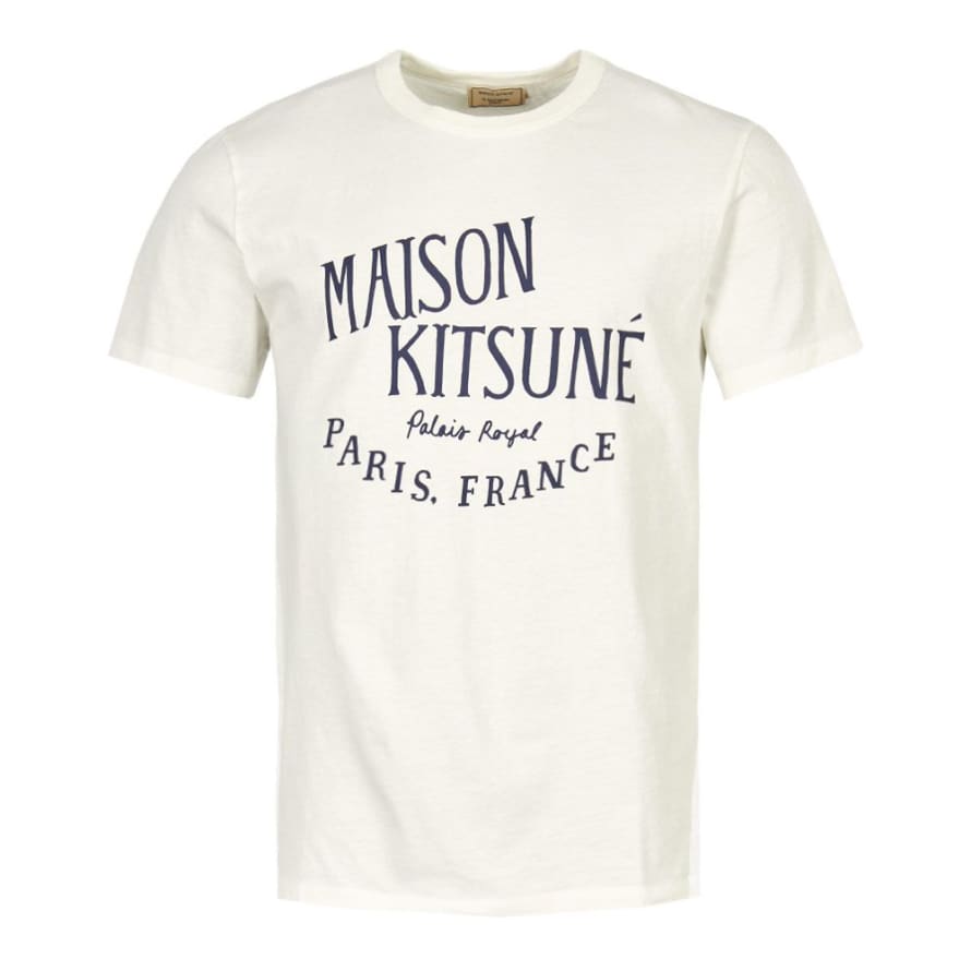 Maison Kitsune White Palais Royal T Shirt 