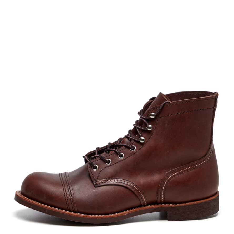 Red Wing Shoes Iron Ranger Boots - Amber Harness