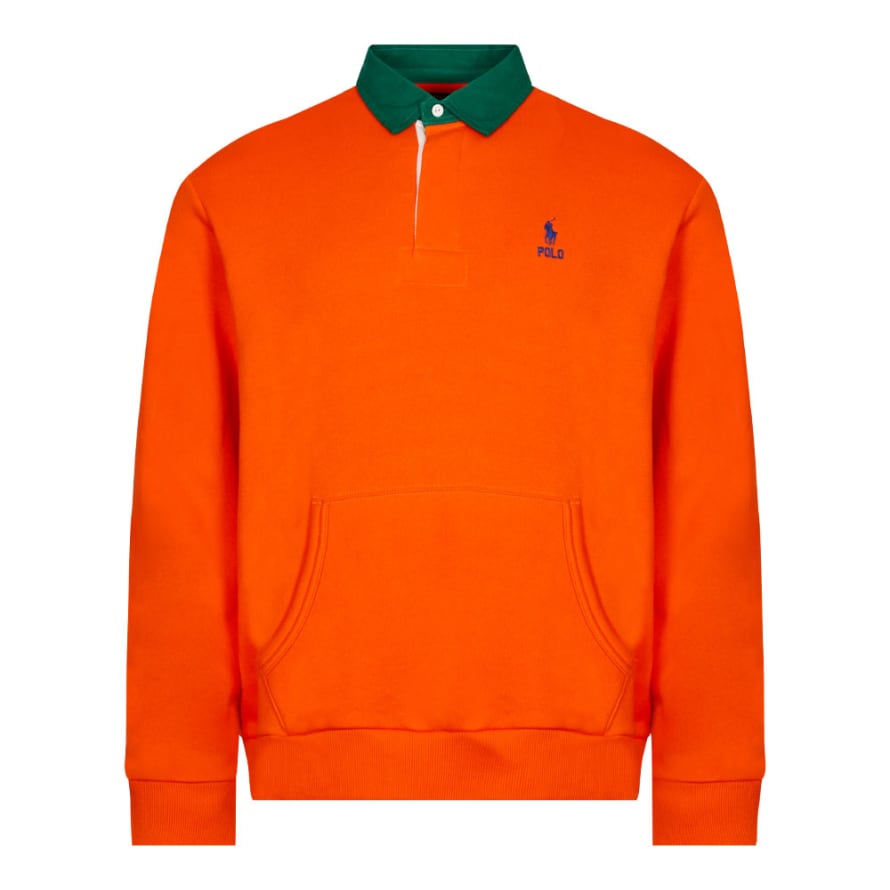 Polo Ralph Lauren Orange Rugby Sweatshirt 