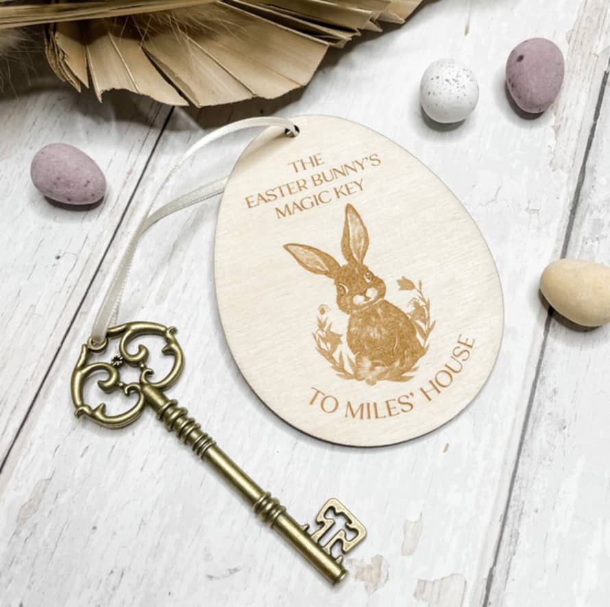 Fox & Bramble Personalised Easter Bunny's Magic Key
