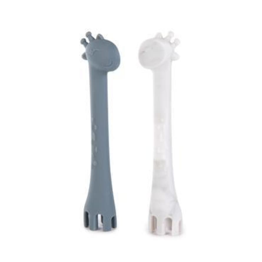Boo Chew Pack of 2 Graphite First Utensils