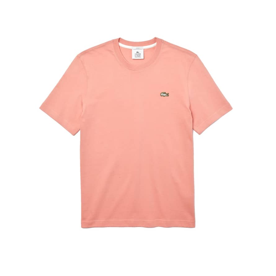 Lacoste Lacoste Live Cotton Tee Pink