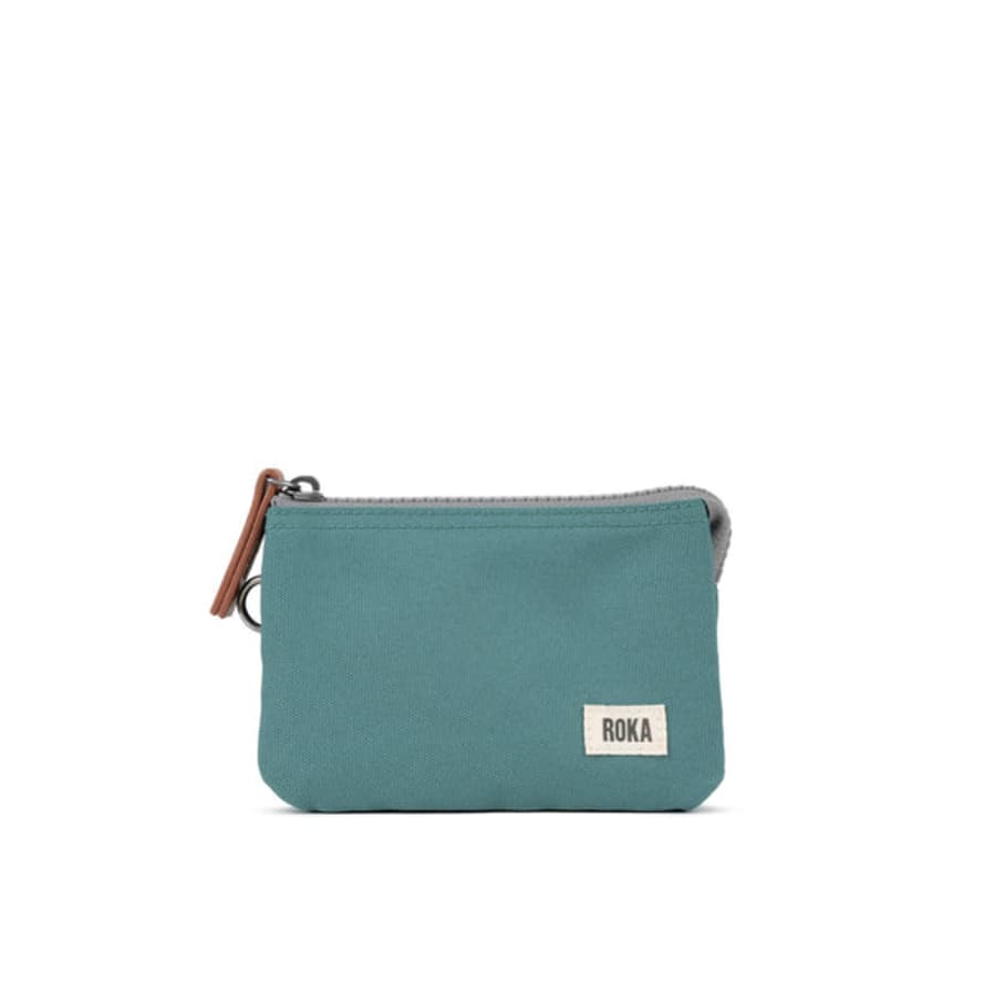 ROKA Carnaby Small Sustainable Wallet - Sage