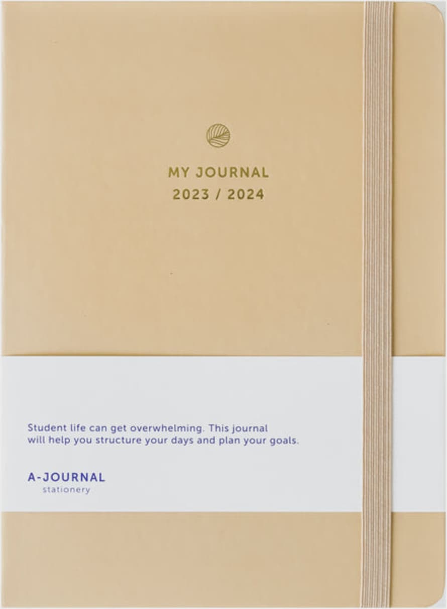 A-Journal School Diary 2023 / 2024 – Beige