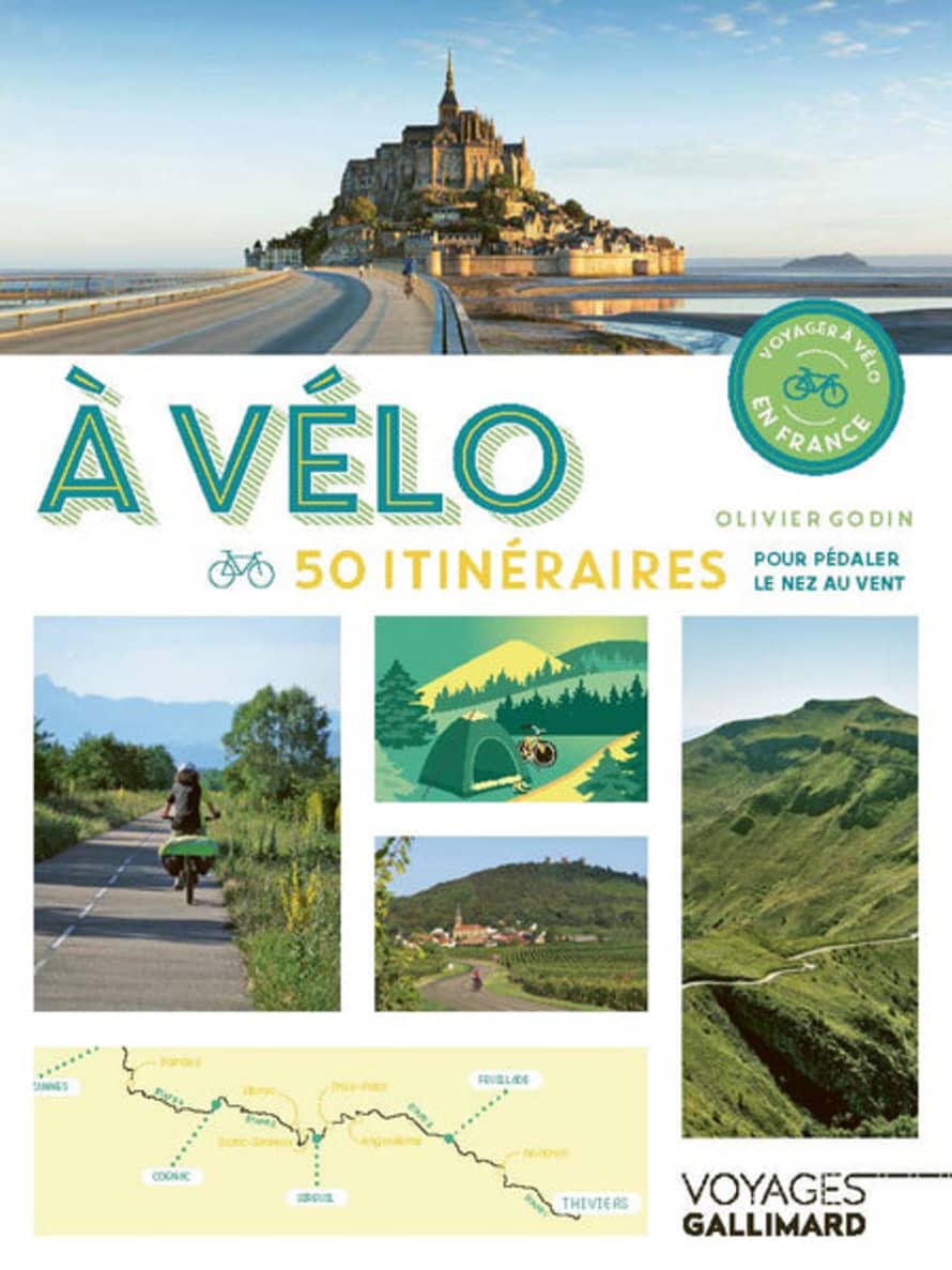 Gallimard À Vélo - 50 Itinéraires Pour Pédaler Le Nez Au Vent -