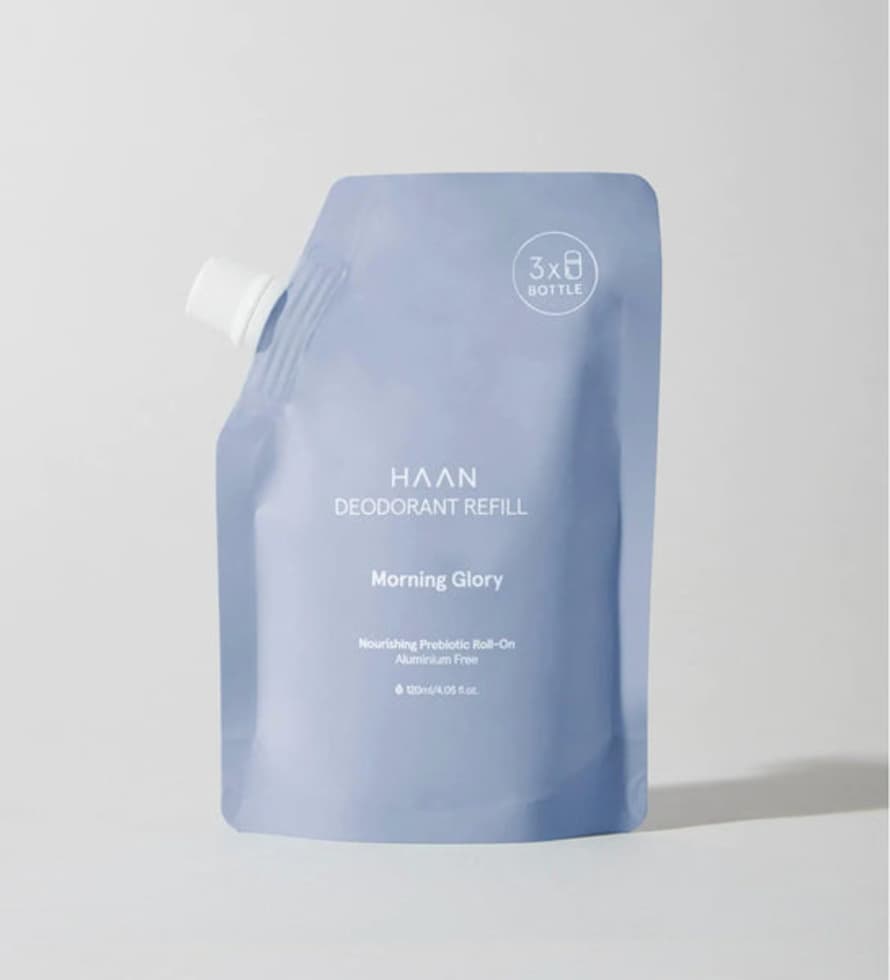 HAAN 120ml Morning Glory Natural Deodorant Refill Pouch