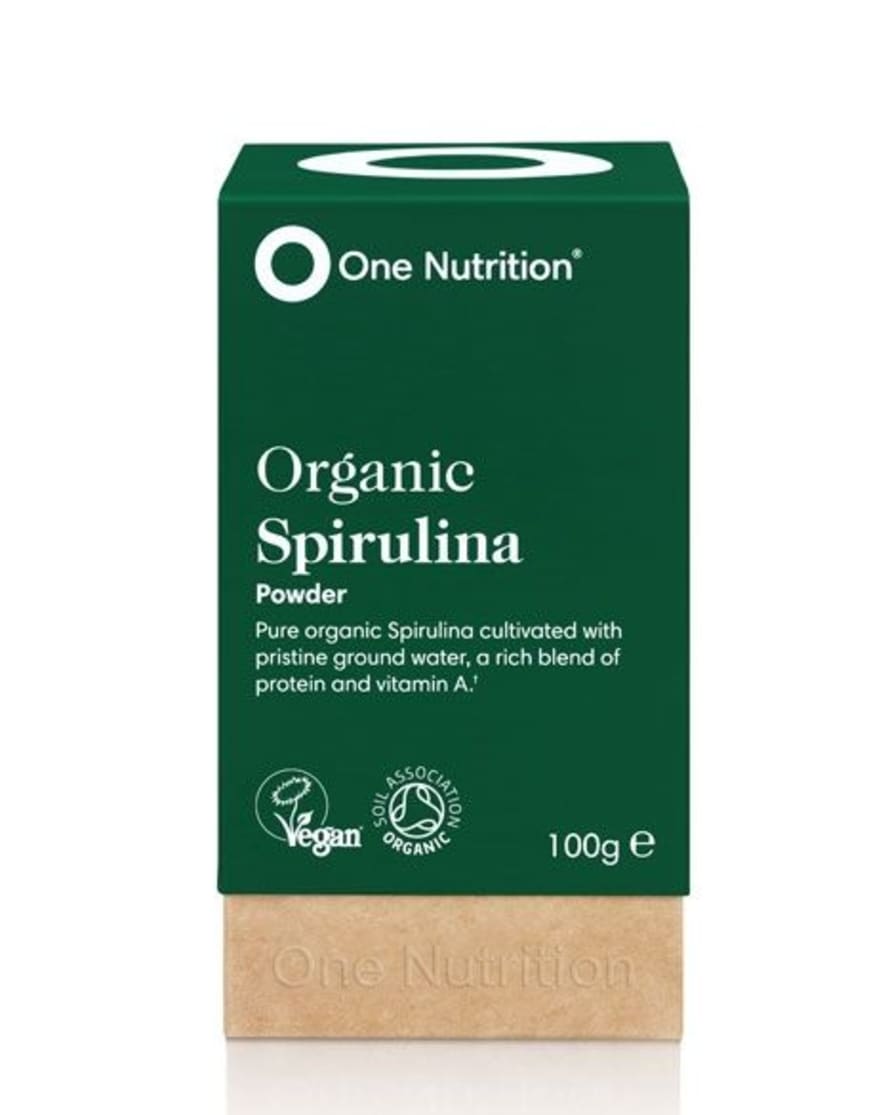 One Nutrition 100g Premium Spirulina Powder 
