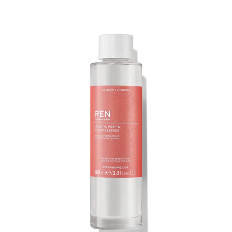 REN 100ml Perfect Canvas Smooth, Prep And Plump Essence 
