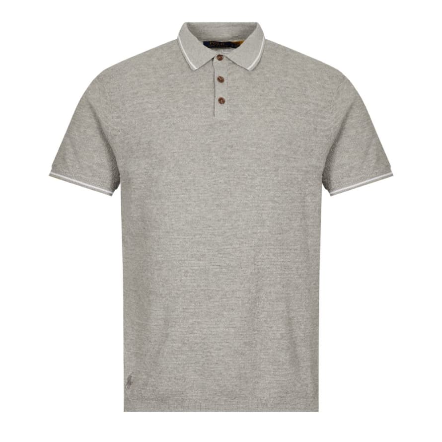 Polo Ralph Lauren Knitted Polo - Andover Heather