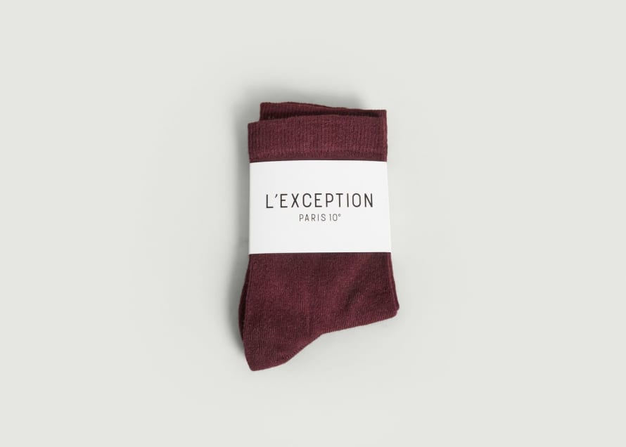 L’Exception Paris Embroidered Socks