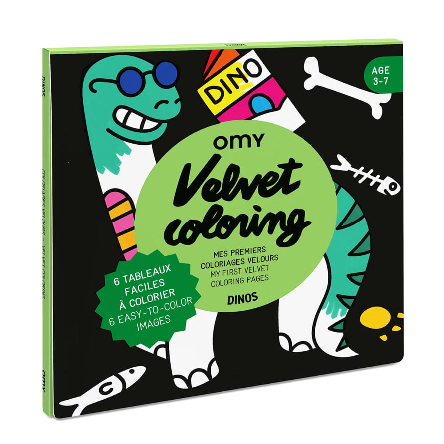 OMY Omy Velvet Colouring - Dino