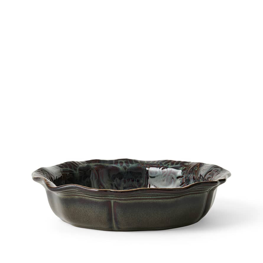 Stahl Ceramics Small Bowl in Fig Brown
