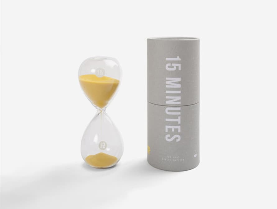 School of Life  15 Minute Sand Timer