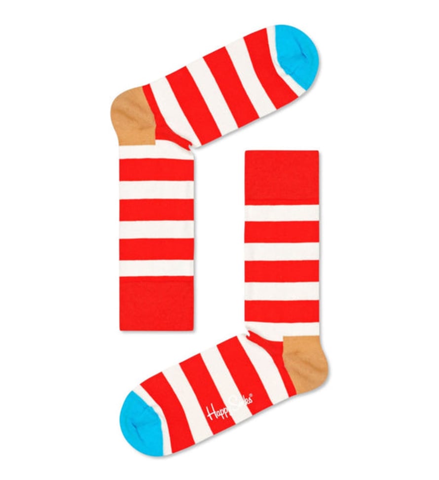 Happy Socks  Red Stripe Socks