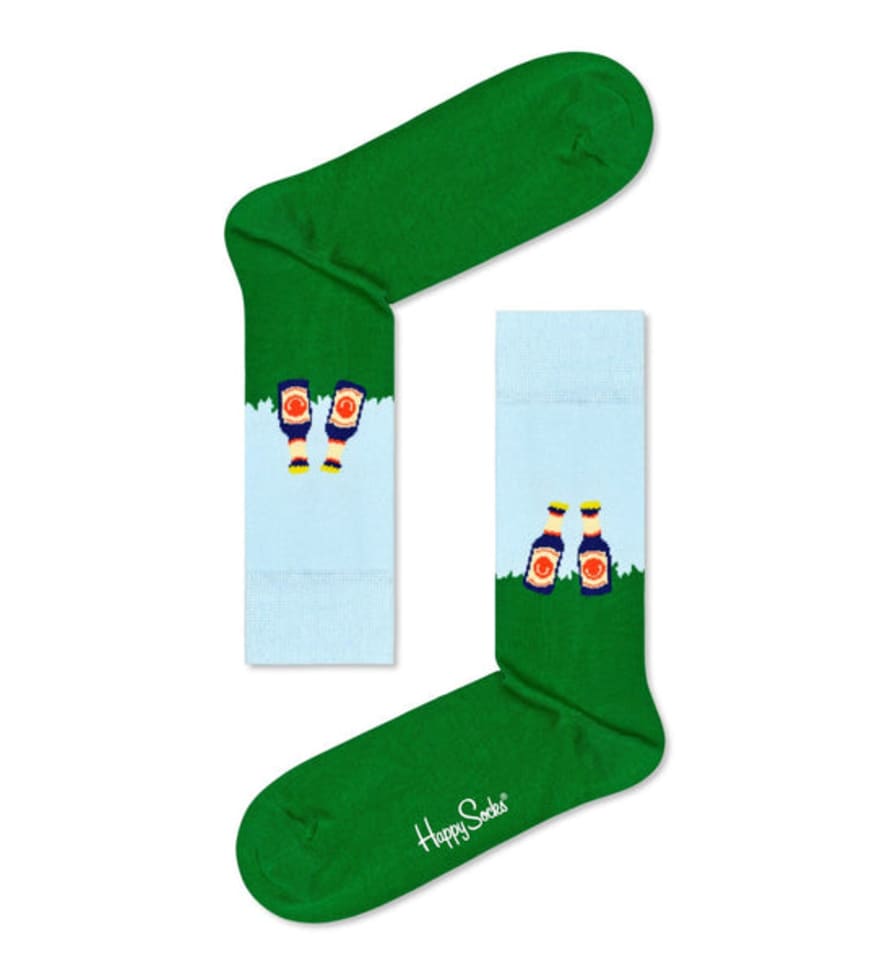 Happy Socks  Green Picnic Time Socks
