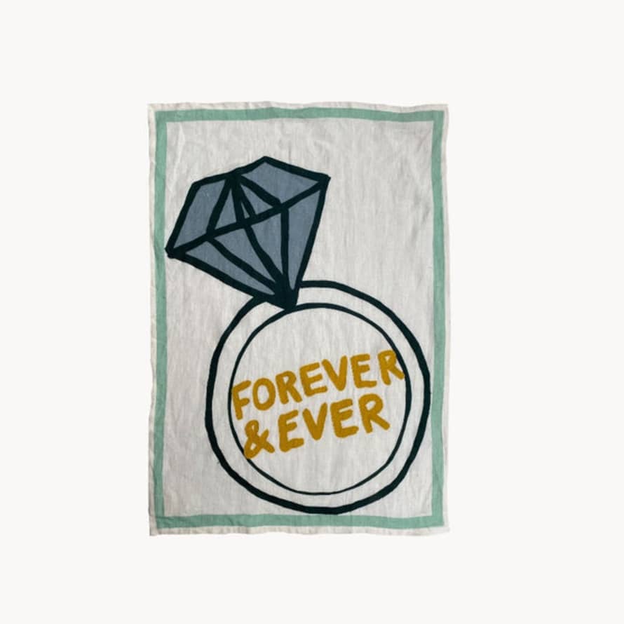 Amuse La Bouche - Forever & Ever Tea Towel