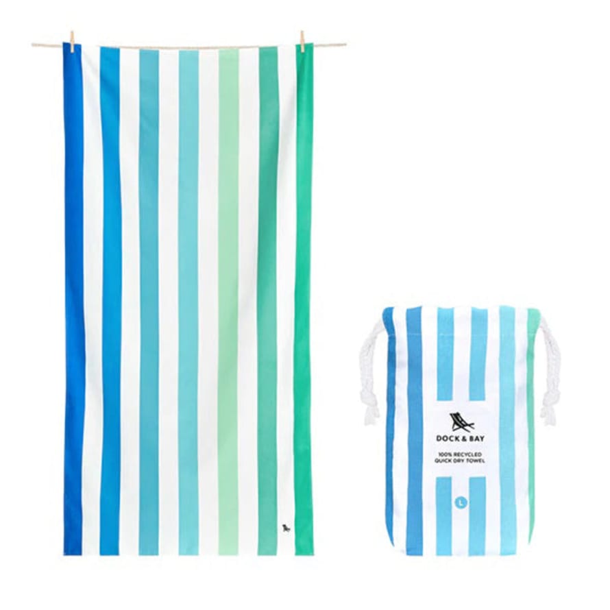 Dock & Bay UK Quick Dry Towels Signature Styles Extra Large (200x90cm) Endless River