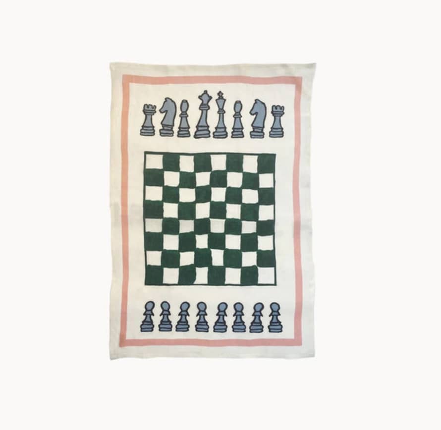Amuse La Bouche - Chess Tea Towel