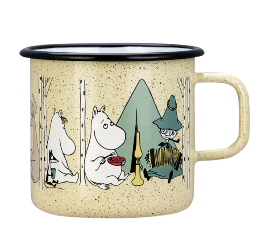 Muurla Moomin Campers Enamel Mug Ex Large 8dl