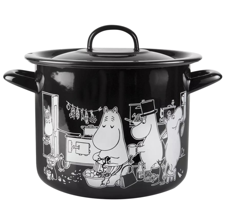 Muurla Moomin Cooking Pot With Lid 3.5L -  In The Kitchen