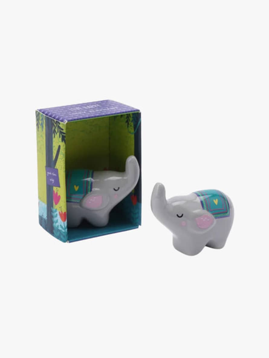 CGB Giftware Live Happy Lucky Elephant Charm