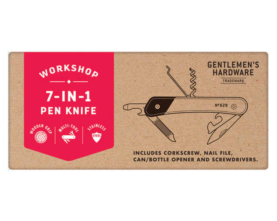 Gentlemen's Hardware Pen Knife Multitool