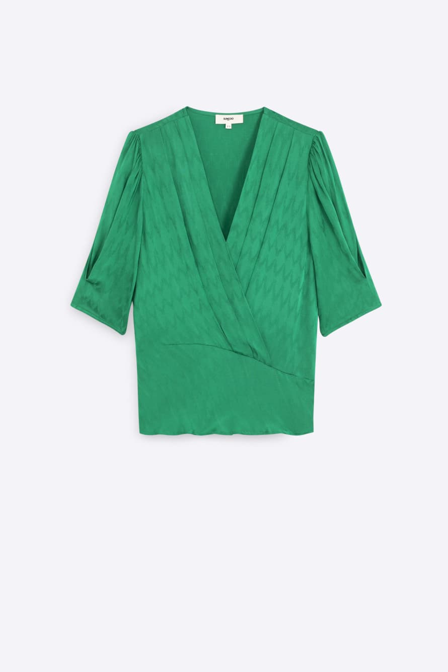 SUNCOO Green Lima Shirt