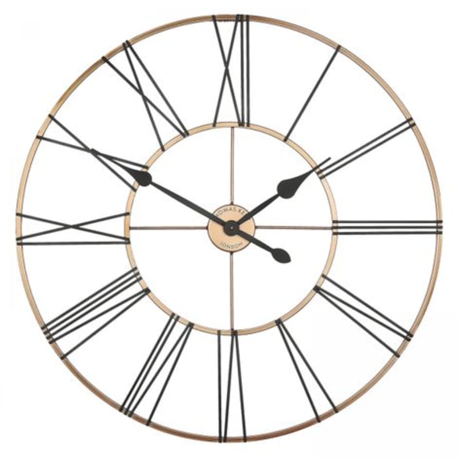 Distinctly Living 32" Summerhouse Wall Clock In Copper