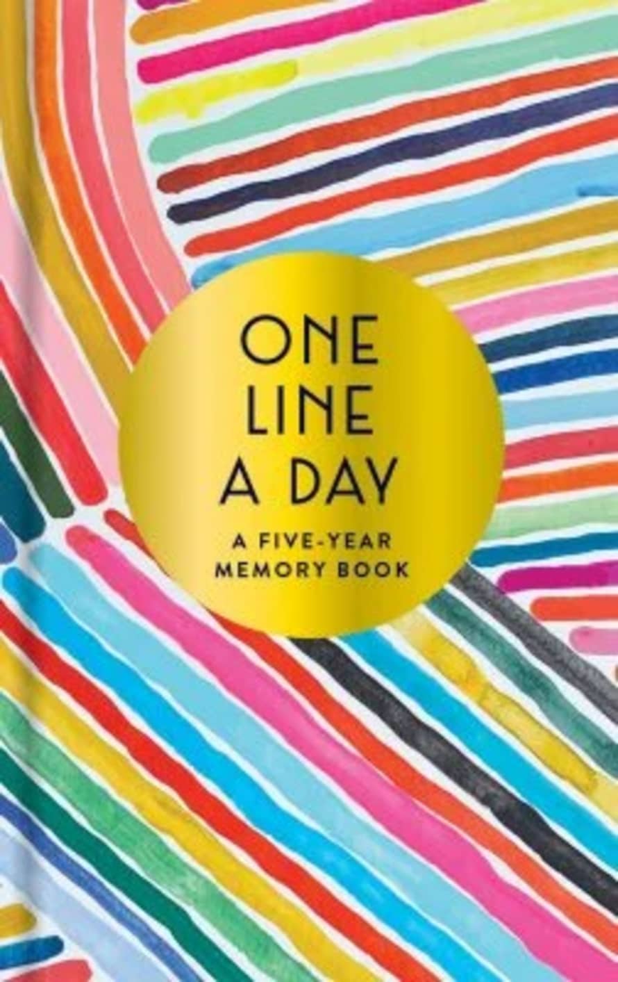 Chronicle Books One Line A Day Multicolour Diary