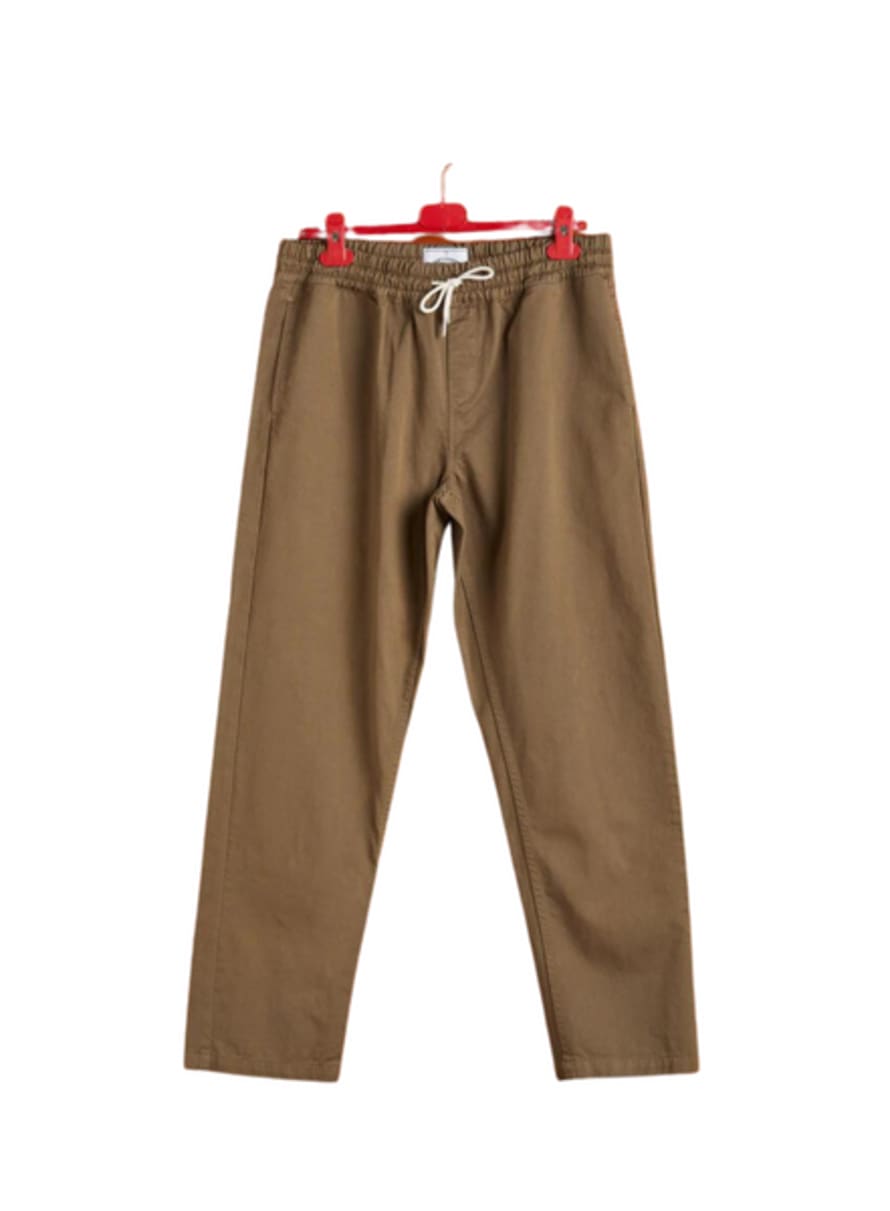  Portuguese Flannel Nolte Trousers In Olive