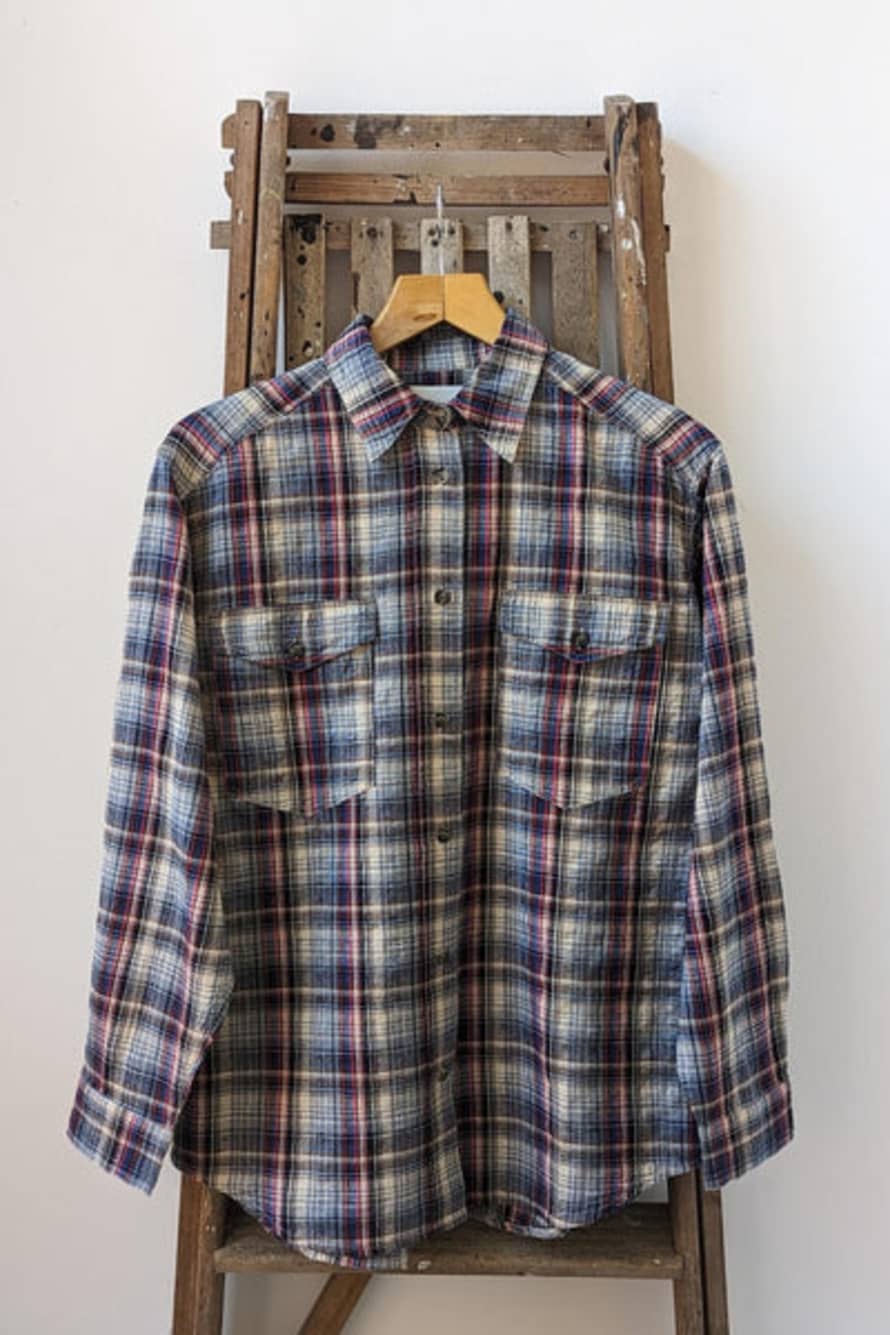 Marant Etoile Lony Oversized Checked Shirt