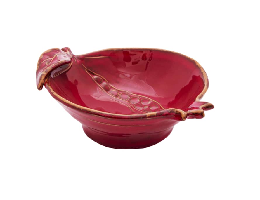 Virginia Casa Pomegranate Ceramic Big Bowl