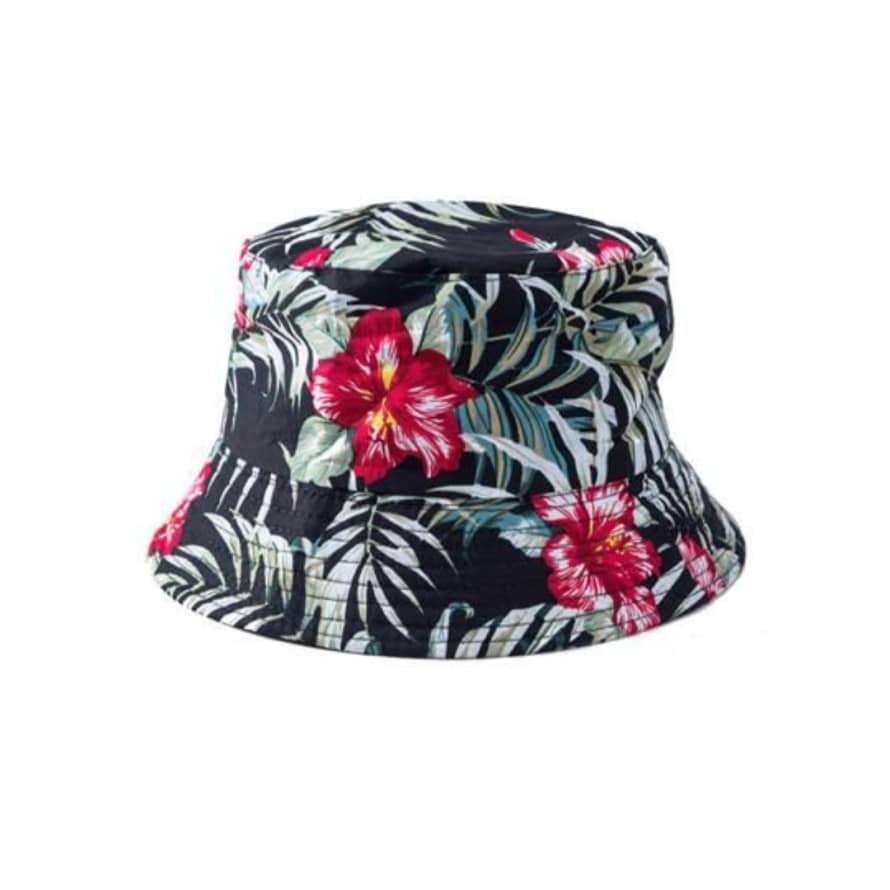 &Quirky Hawaiian Print Bucket Hat