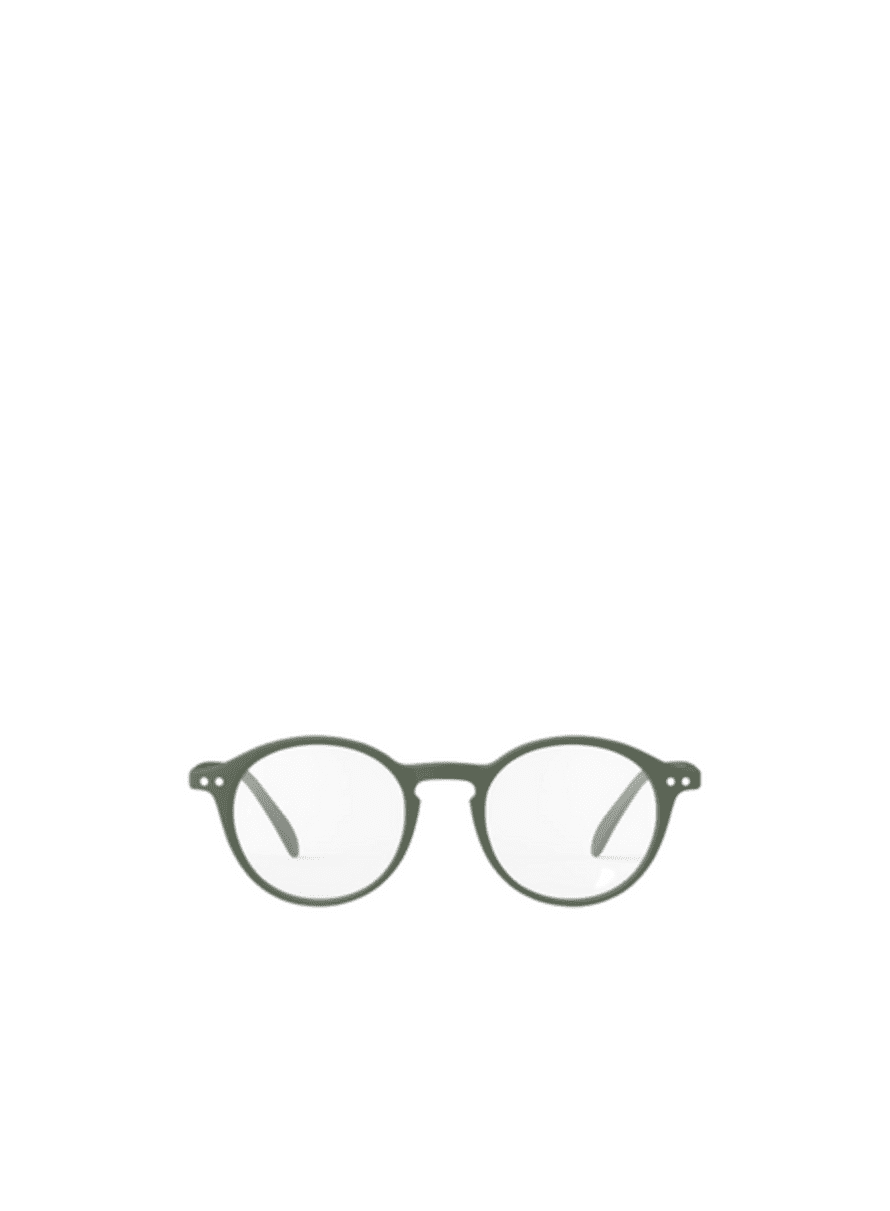 IZIPIZI #d Reading Glasses In Kaki Green From