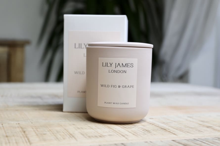 Lily James London Wild Fig and Grape Candle 280g