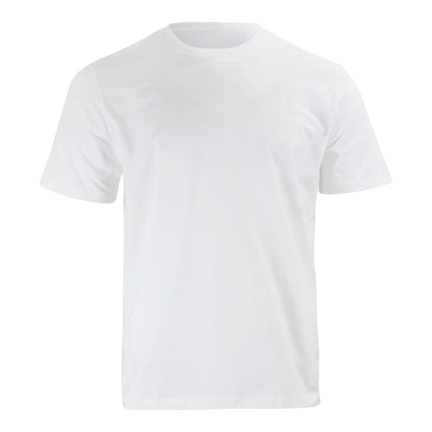 7 For All Mankind  White Luxe Performance T Shirt