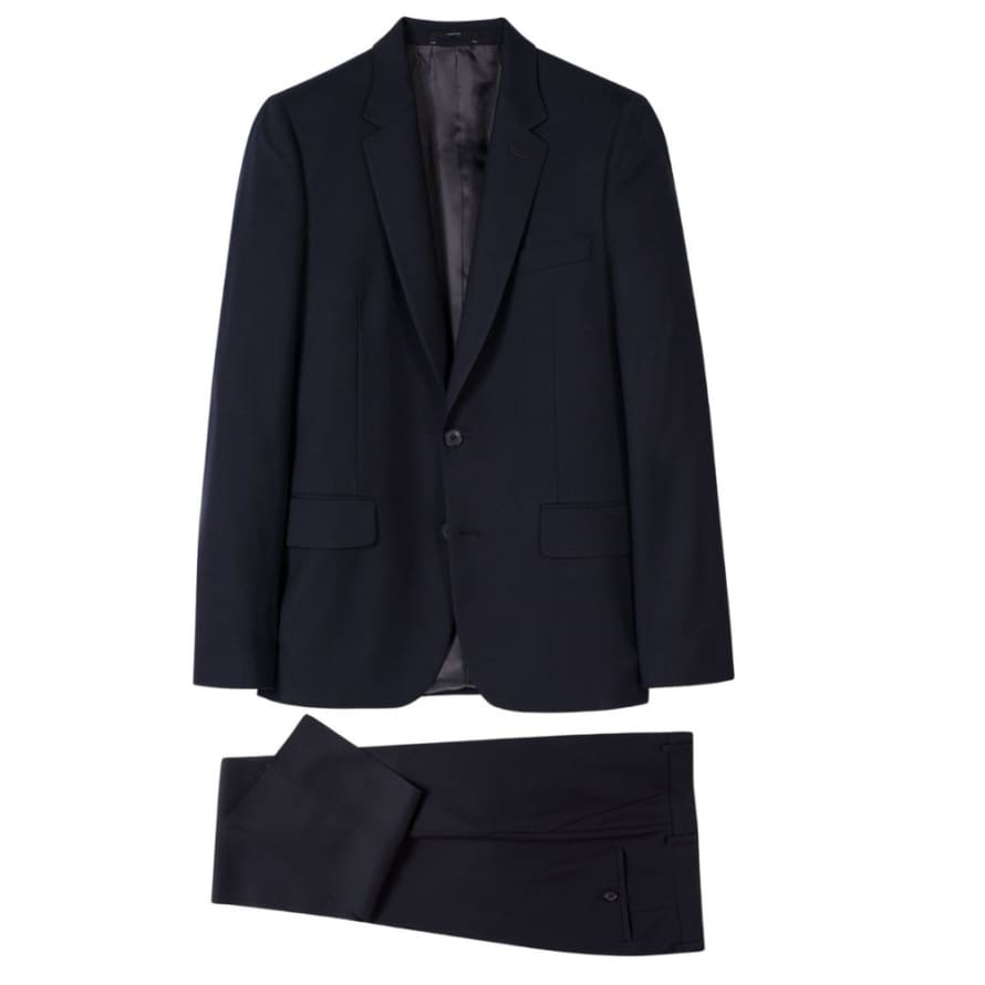 Paul Smith Dark Navy Soho Tailored Fit Two Button Suit