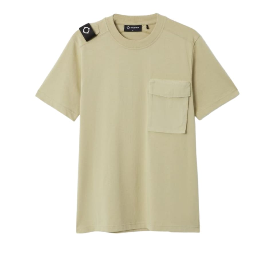 MA.STRUM Tea Cargo Pocket T Shirt