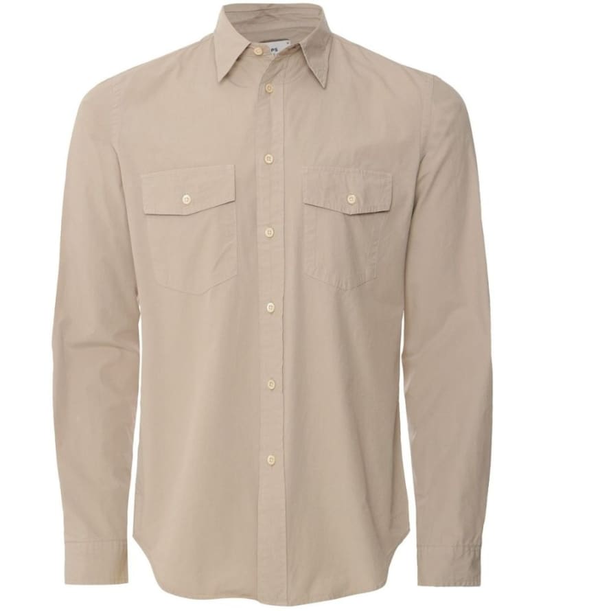 Paul Smith Grey Long Sleeve Casual Fit 2PK Shirt