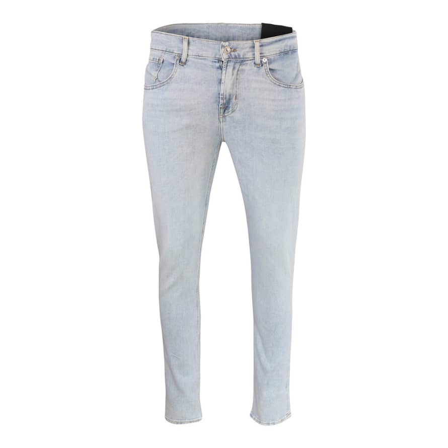 7 For All Mankind  Light Blue Slimmy Tapered Jeans