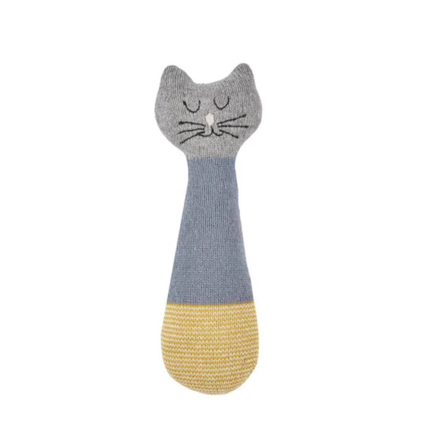 Sophie Home Cat Rattle In Blue
