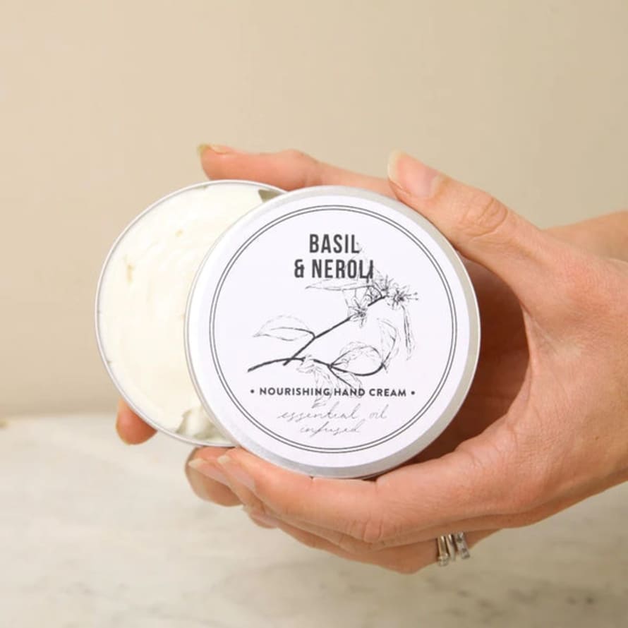 Norfolk Natural Living Hand Cream - Basil and Neroli
