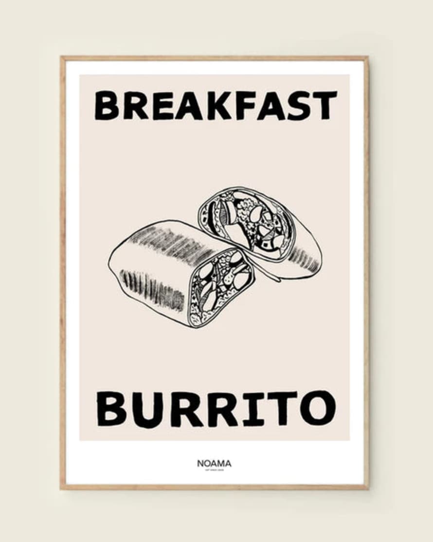 Noama Breakfast Burrito Print