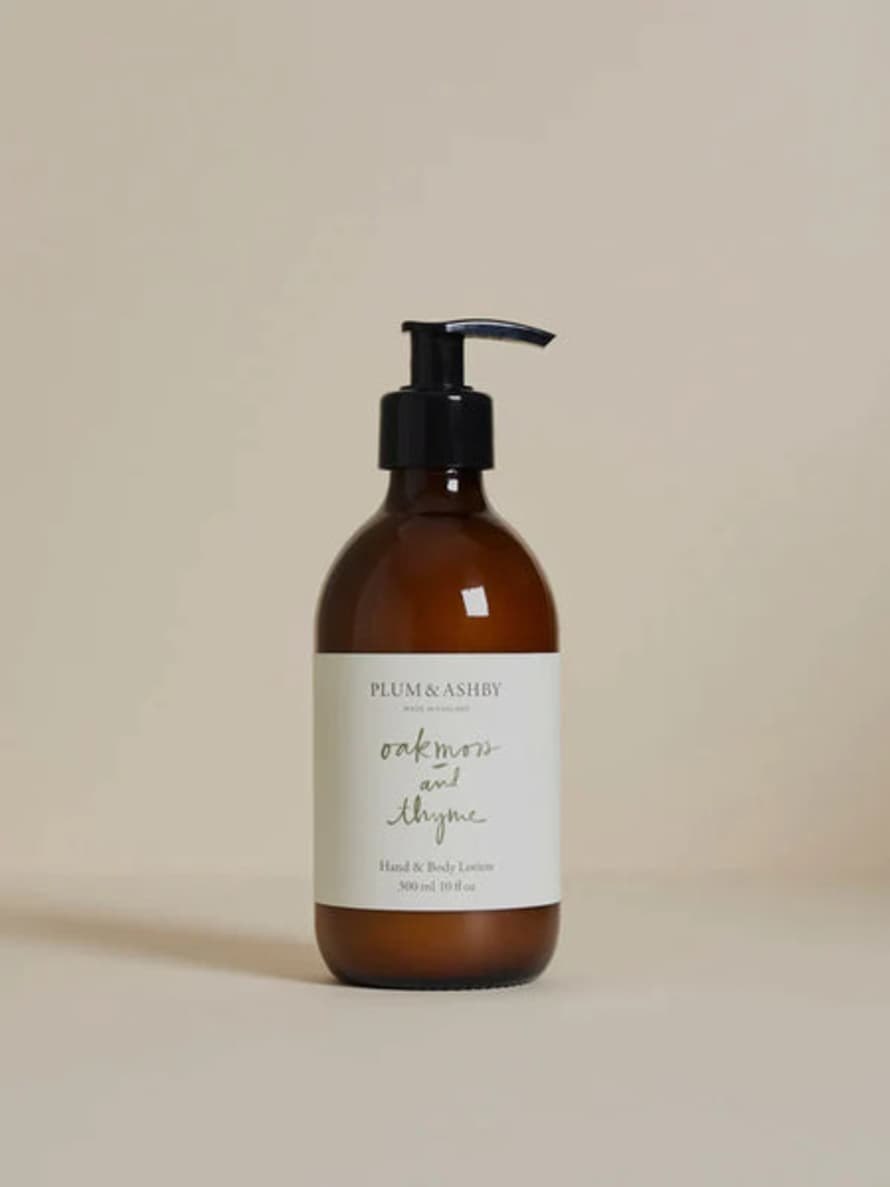 Plum & Ashby  Hand and Body Lotion Oakmoss and Thyme