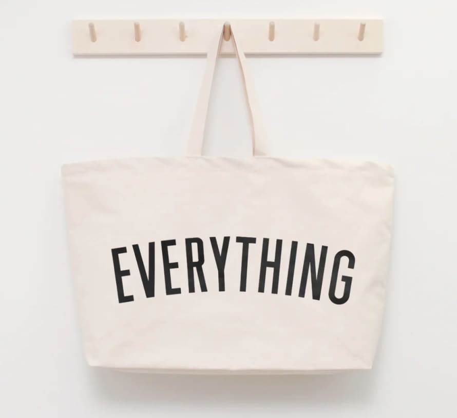Alphabet Bags Everything Bag - Natural