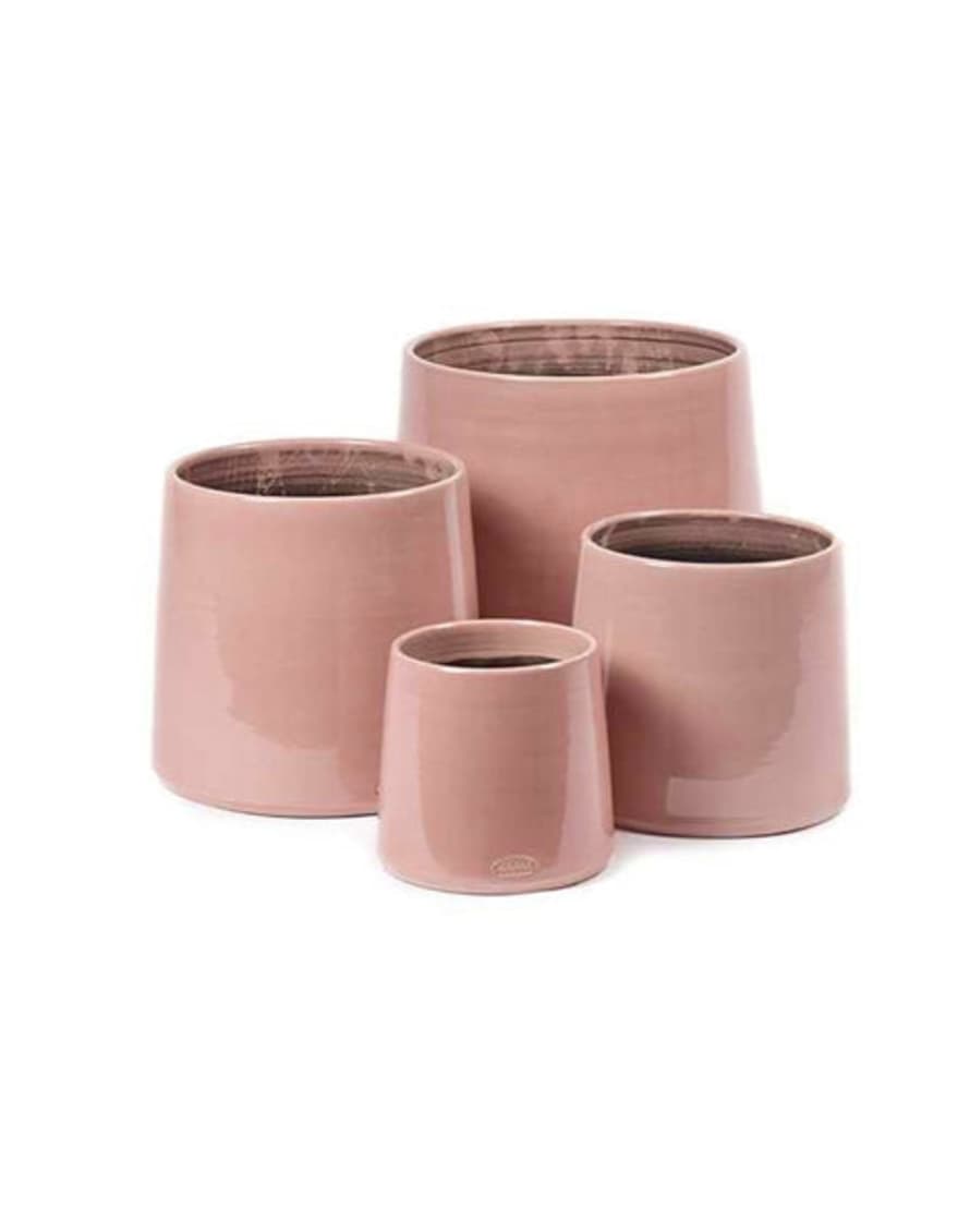 Serax Medium Cone Plant Pot In Pink
